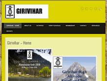 Tablet Screenshot of girivihar.org